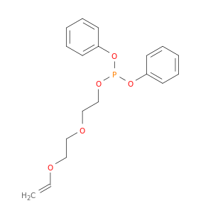 Phosphorous acid, 2-[2-(ethenyloxy)ethoxy]ethyl diphenyl ester