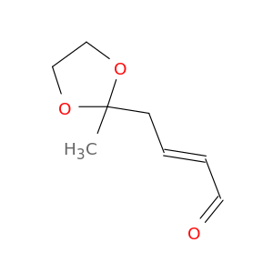 2-Butenal, 4-(2-methyl-1,3-dioxolan-2-yl)-, (E)-