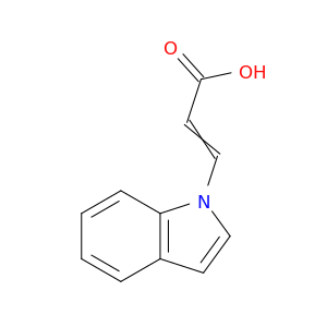 2-Propenoic acid, 3-(1H-indolyl)-