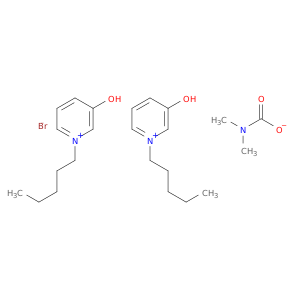 Pyridinium,3-[[(dimethylamino)carbonyl]oxy]-1-pentyl-, bromide (1:1)