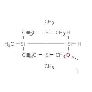 Silane, [(iodomethoxysilyl)methylidyne]tris[trimethyl-