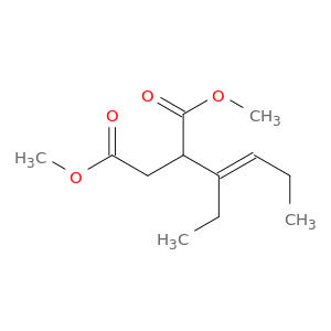 Butanedioic acid, 2-[(1E)-1-ethyl-1-buten-1-yl]-, 1,4-dimethyl ester