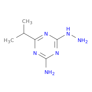 4-肼基-6-(1-甲基乙基)-1,3,5-三嗪-2-胺