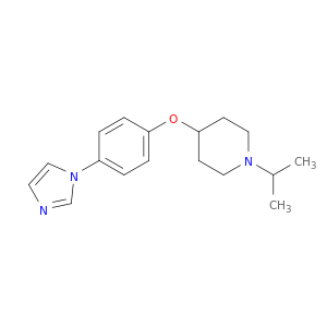 Piperidine, 4-[4-(1H-imidazol-1-yl)phenoxy]-1-(1-methylethyl)-