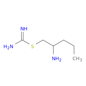 Carbamimidothioic acid,2-aminopentyl ester
