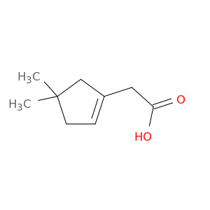 1-Cyclopentene-1-aceticacid, 4,4-dimethyl-