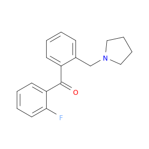 2-FLUORO-2'-PYRROLIDIN-1-YLMETHYLBENZOPHENONE