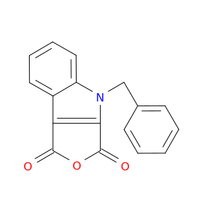1H-Furo[3,4-b]indole-1,3(4H)-dione, 4-(phenylmethyl)-