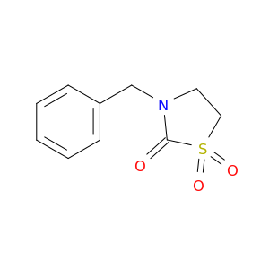 3-benzyl-1,3-thiazolidin-2-one 1,1-dioxide