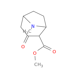 8-Azabicyclo[3.2.1]octane-2-carboxylicacid, 8-methyl-3-oxo-, methyl ester, (1R,2S,5S)-rel-
