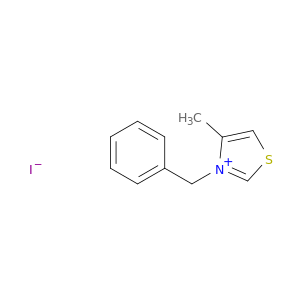 Thiazolium, 4-methyl-3-(phenylmethyl)-, iodide