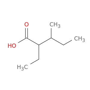 2-乙基-3-甲基戊烯酸