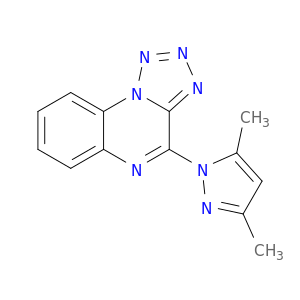 Tetrazolo[1,5-a]quinoxaline, 4-(3,5-dimethyl-1H-pyrazol-1-yl)-