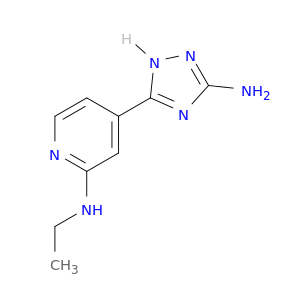 2-Pyridinamine,4-(5-amino-1H-1,2,4-triazol-3-yl)-N-ethyl-