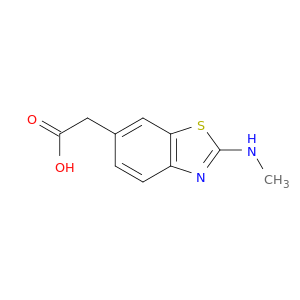 2-(METHYLAMINO)-6-BENZO[D]THIAZOLEACETIC ACID