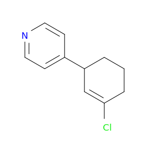 Pyridine, 4-(3-chloro-2-cyclohexen-1-yl)-