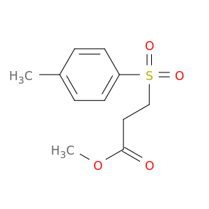 Propanoic acid, 3-[(4-methylphenyl)sulfonyl]-, methyl ester