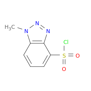 1-Methyl-1H-benzo[d][1,2,3]triazole-4-sulfonyl chloride
