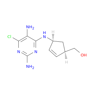 ((1R,4S)-4-((2,5-Diamino-6-chloropyrimidin-4-yl)amino)cyclopent-2-en-1-yl)methanol