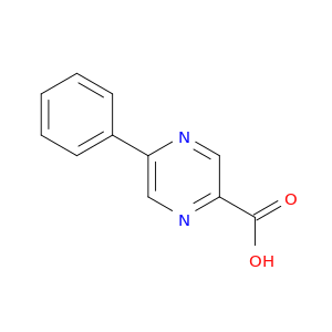 Pyrazinecarboxylic acid, 5-phenyl-