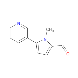 1H-Pyrrole-2-carboxaldehyde, 1-methyl-5-(3-pyridinyl)-