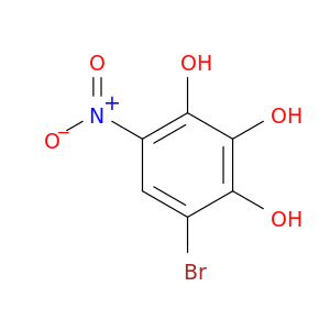 1,2,3-Benzenetriol, 4-bromo-6-nitro-