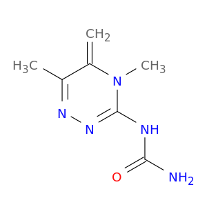 N-(4,5-二氢-4,6-二甲基-5-亚甲基-1,2,4-三嗪-3-基)尿素