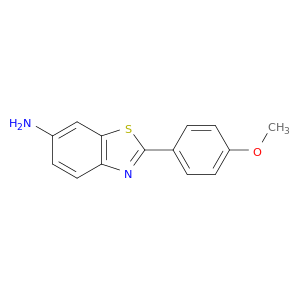 6-Benzothiazolamine, 2-(4-methoxyphenyl)-