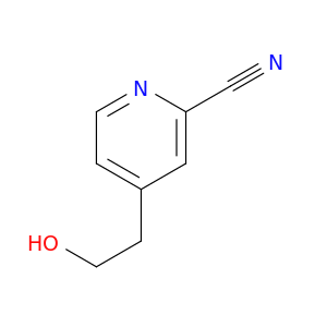 4-(2-HYDROXYETHYL)-2-PYRIDINECARBONITRILE