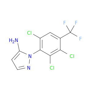 1H-Pyrazol-5-amine, 1-[2,3,6-trichloro-4-(trifluoromethyl)phenyl]-