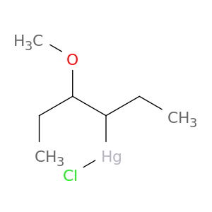 Mercury, chloro(1-ethyl-2-methoxybutyl)-
