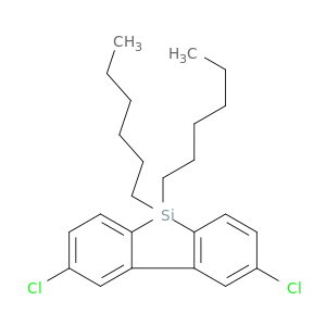 9H-9-Silafluorene, 3,6-dichloro-9,9-dihexyl-