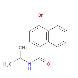 4-Bromo-N-isopropylnaphthalene-1-carboxamide