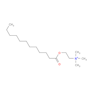 Ethanaminium, N,N,N-trimethyl-2-[(1-oxododecyl)oxy]-