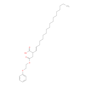 4-(2-Phenoxyethyl) hydrogen 2-octadecenylsuccinate
