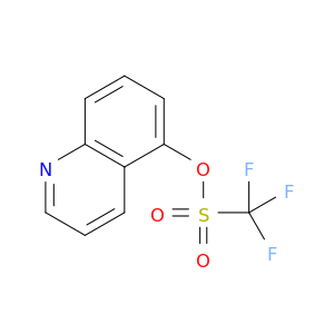 Methanesulfonic acid, trifluoro-, 5-quinolinyl ester
