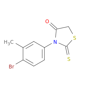 4-thiazolidinone, 3-(4-bromo-3-methylphenyl)-2-thioxo-