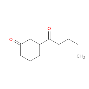 Cyclohexanone, 3-(1-oxopentyl)-