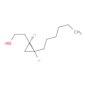 Cyclopropaneethanol, 2-hexyl-, cis-