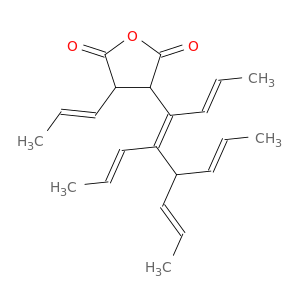 3-[(2E,4E,7E)-5,6-bis[(E)-prop-1-enyl]nona-2,4,7-trien-4-yl]-4-[(E)-prop-1-enyl]oxolane-2,5-dione