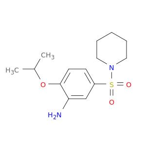 5-(Piperidine-1-sulfonyl)-2-(propan-2-yloxy)aniline