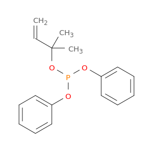 Phosphorous acid, 1,1-dimethyl-2-propenyl diphenyl ester