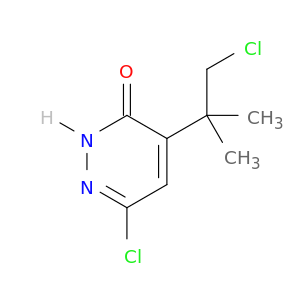 3(2H)-Pyridazinone,6-chloro-4-(2-chloro-1,1-dimethylethyl)-