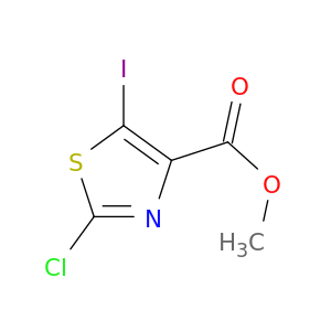 2-氯-5-碘噻唑-4-甲酸甲酯