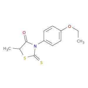 3-(4-ethoxyphenyl)-5-methyl-2-thioxo-1,3-thiazolidin-4-one