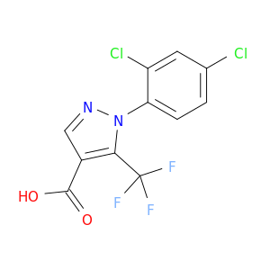 1-(2,4-二氯苯基)-5-三氟甲基-4-吡唑甲酸