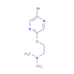 2-溴-5-(2-二甲基氨基乙氧基)吡嗪