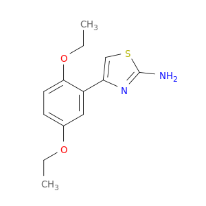 2-Thiazolamine,4-(2,5-diethoxyphenyl)-