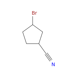 3-bromocyclopentane-1-carbonitrile