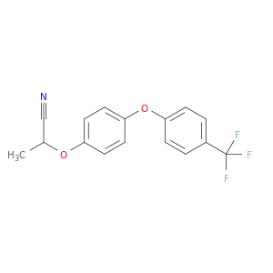 Propanenitrile, 2-[4-[4-(trifluoromethyl)phenoxy]phenoxy]-